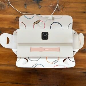 Apple Watch Series 6 || Rose Gold || 40mm || Pink Sand Sport Band S/M & M/L